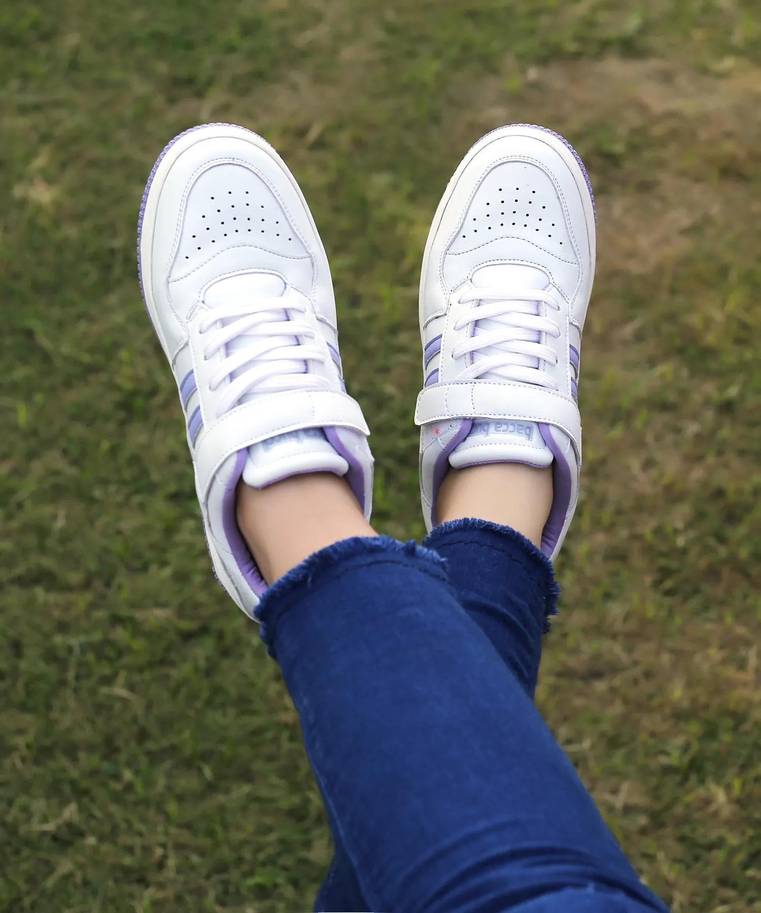 Bacca Bucci PHOENIX Low-Top Fashion Women's Sneakers with Hook & Loop Closure Release Sneakers