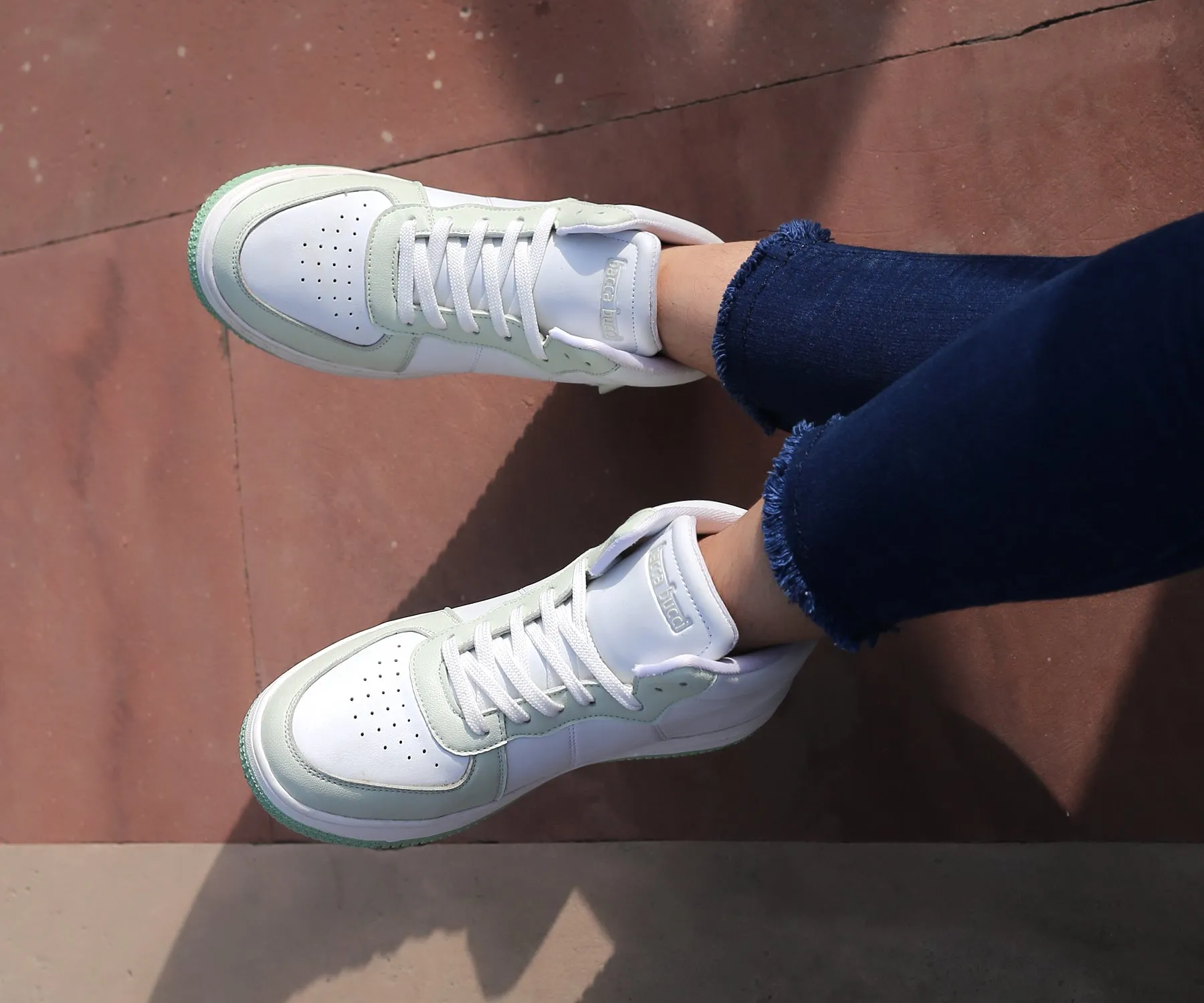 Bacca Bucci STELLAR Mid-Top Fashion Women's Sneakers Waterproof Flat Pedal Mountain Bike Shoes