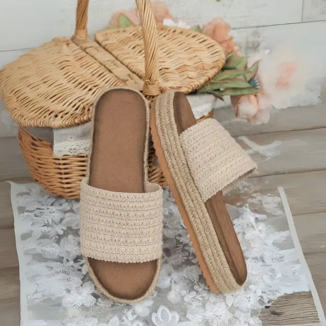 Bahama Beach Single Band Sandals Flip Flops Banned In Capri