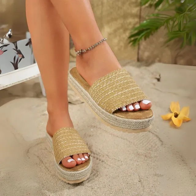 Sage Flip Flops Bahama Beach Single Band Sandals