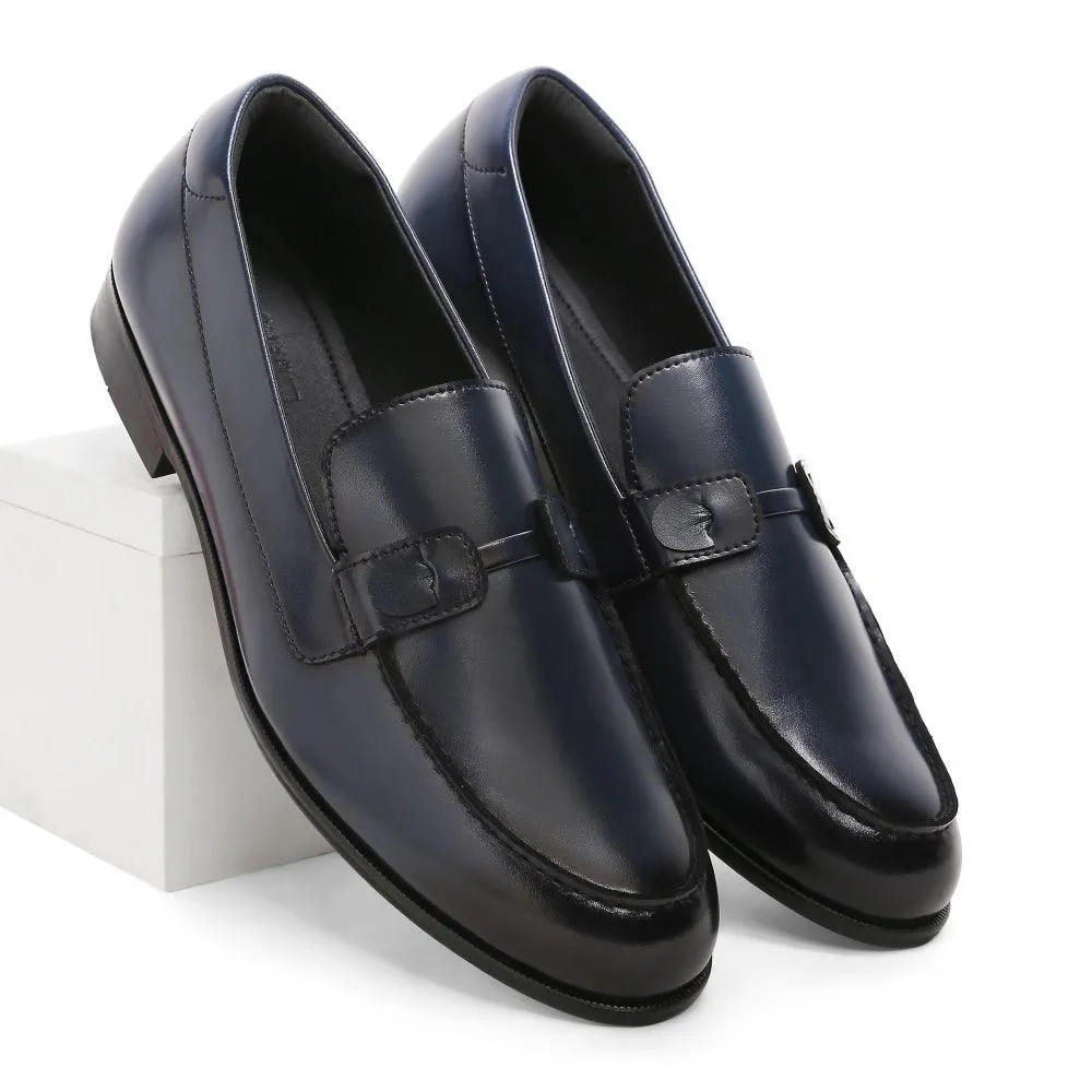 Baldwin - Blue Slip On Sneaker Loafers