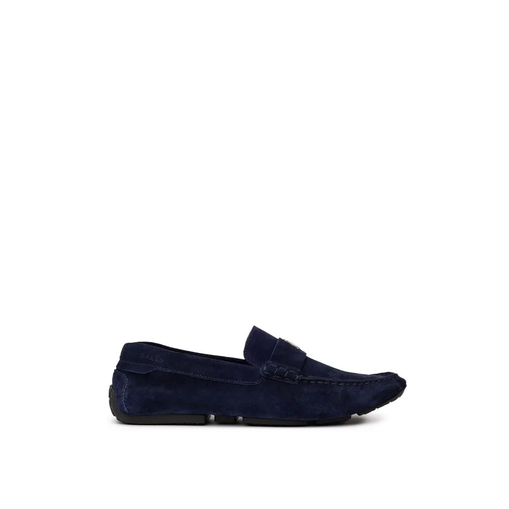 Sketcher Loafers Bally Blue Leather Moccassin