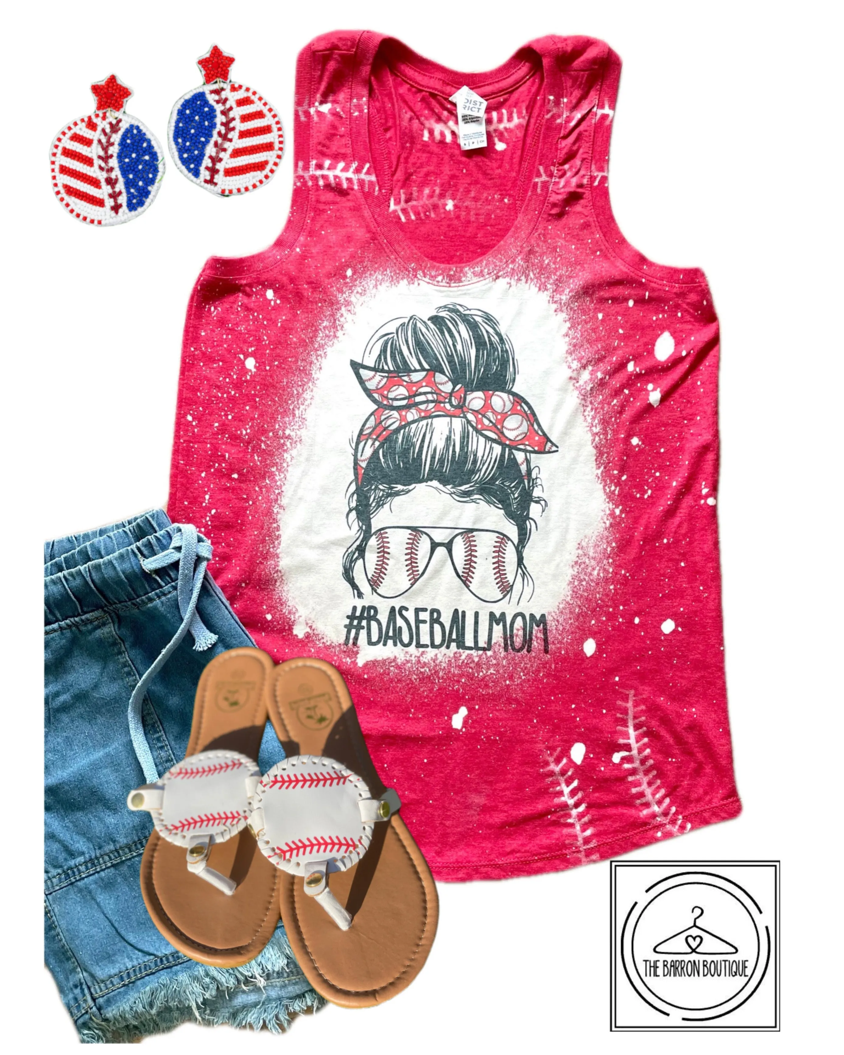 Harimari Flip Flops Baseball Thong Sandals