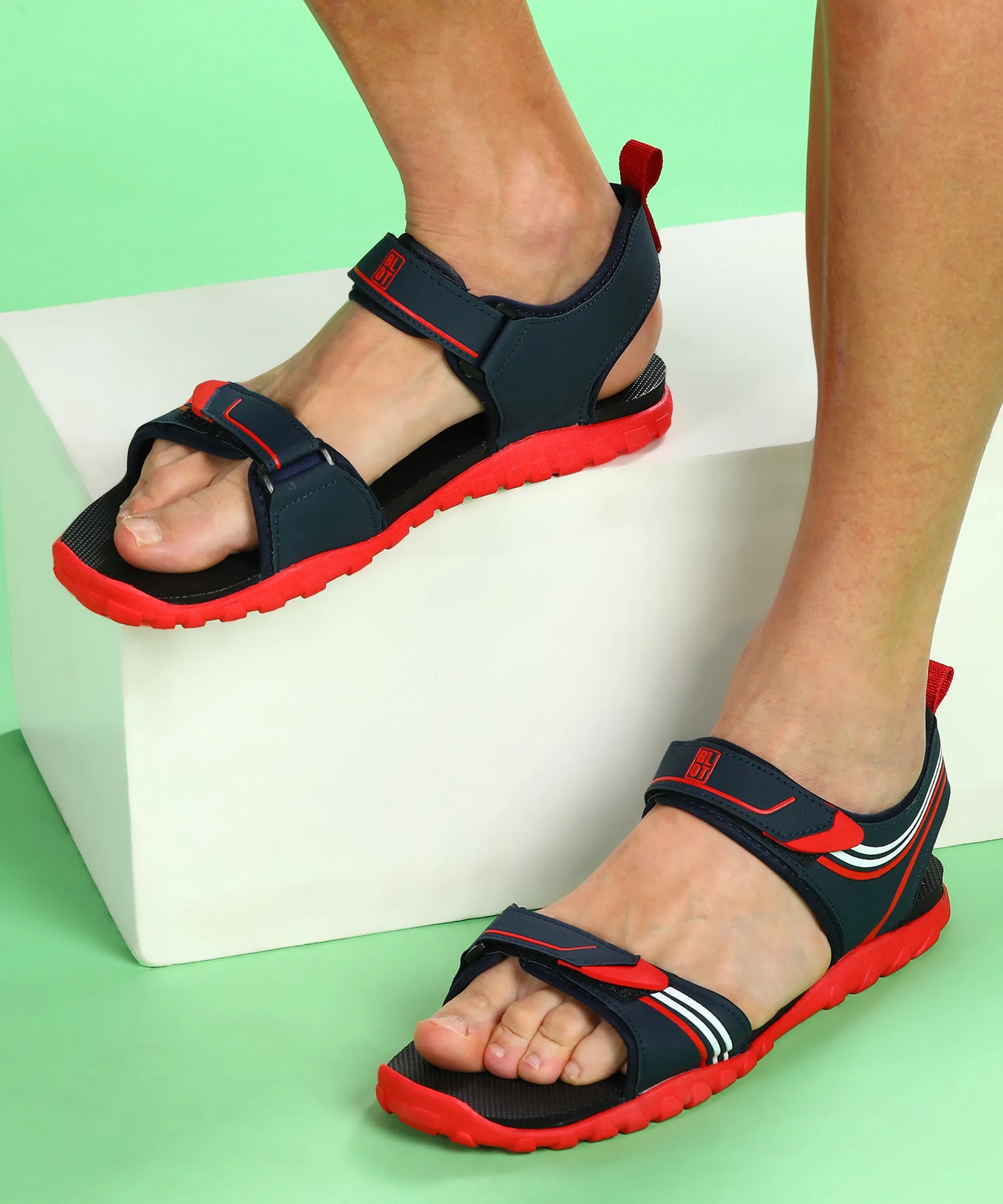 Paragon Blot K1421G Men Stylish Sandals | Comfortable Sandals for Daily Outdoor Use | Casual Formal Sandals with Cushioned Soles Sandals For Water