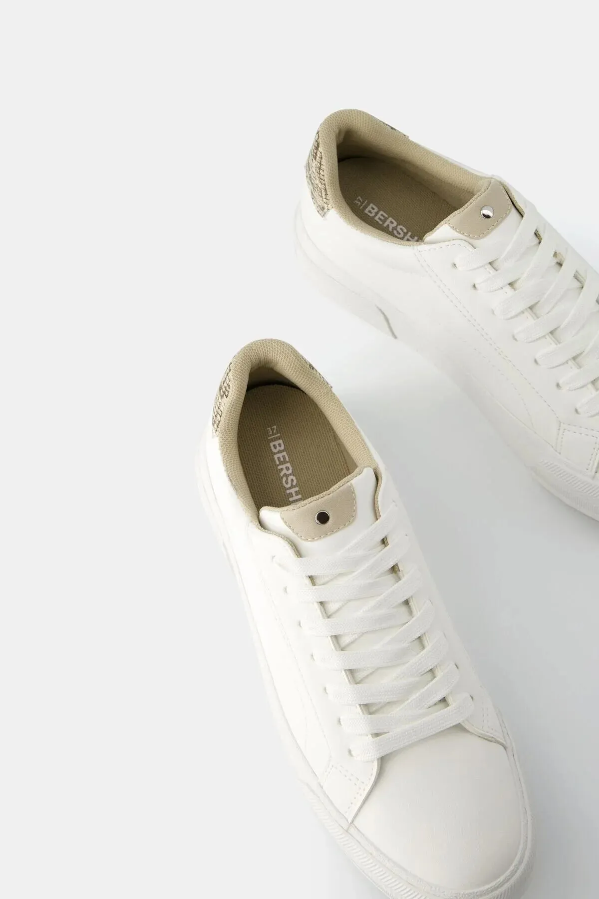 Bershka Women's Printed Platform Sneakers Sneakers For Running On Treadmill