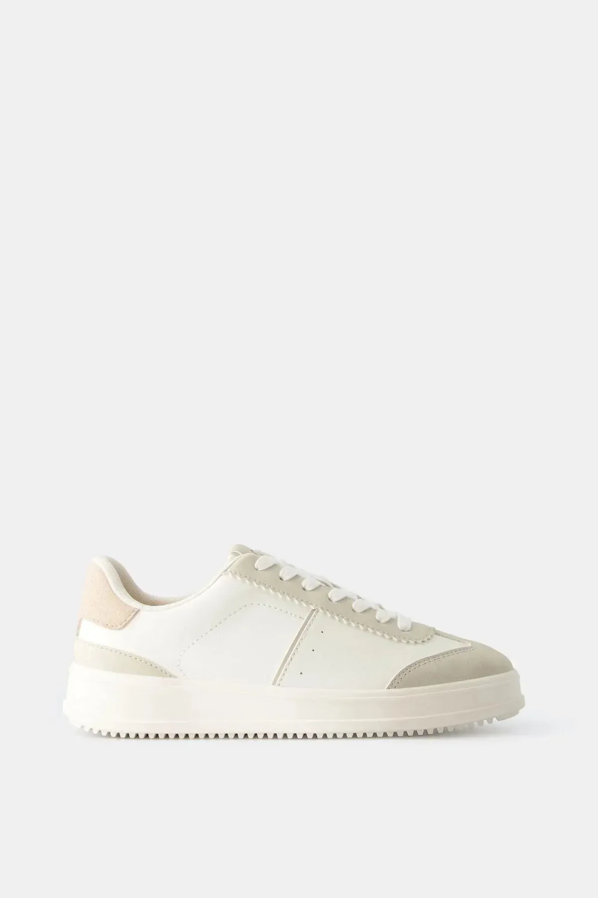 Bershka Women's Retro Contrast Sneakers Sneakers 2024