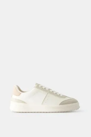 Travis Scott Sneakers Bershka Women's Retro Contrast Sneakers