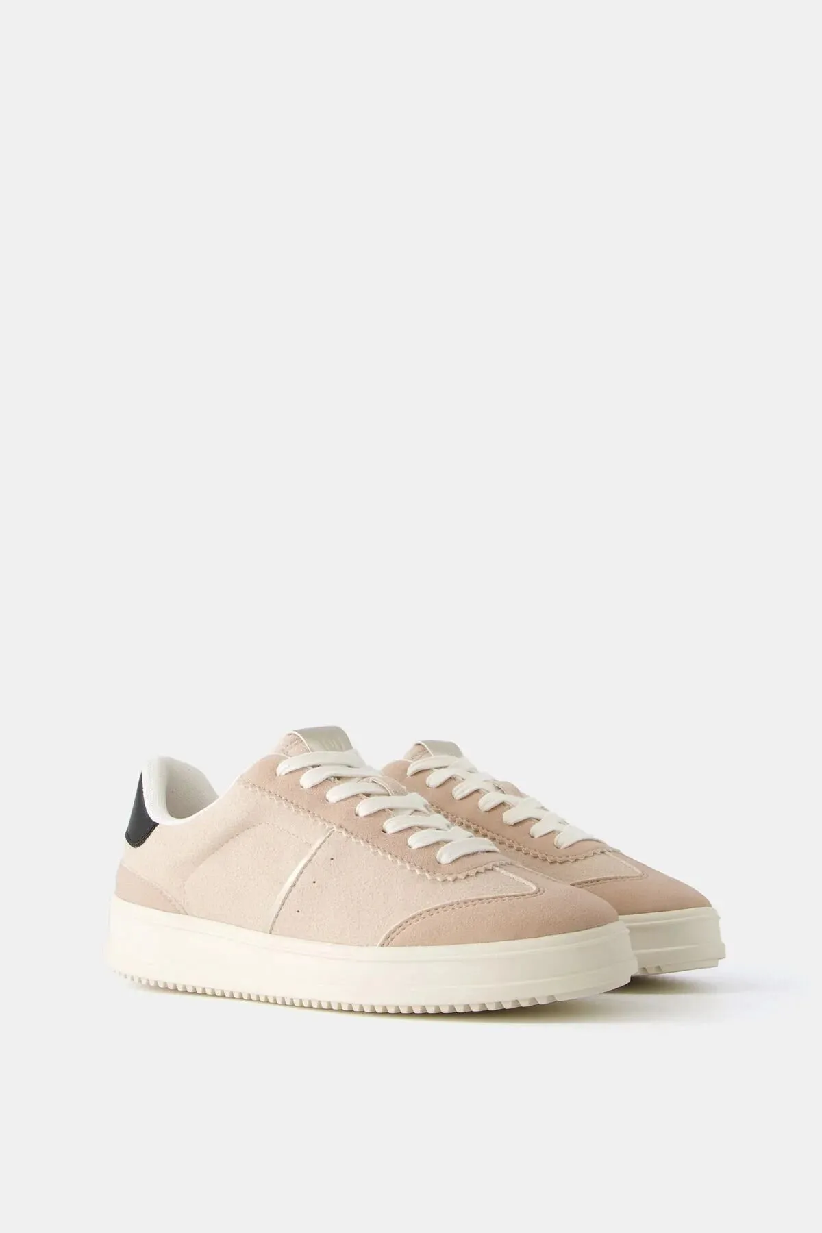 Bershka Women's Retro Contrast Sneakers Most Expensive Sneakers