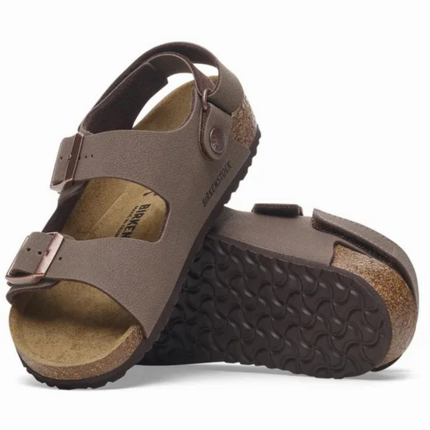 Birkenstock Milano AS Kids BFBC Mocca Sandals Ochi Photos