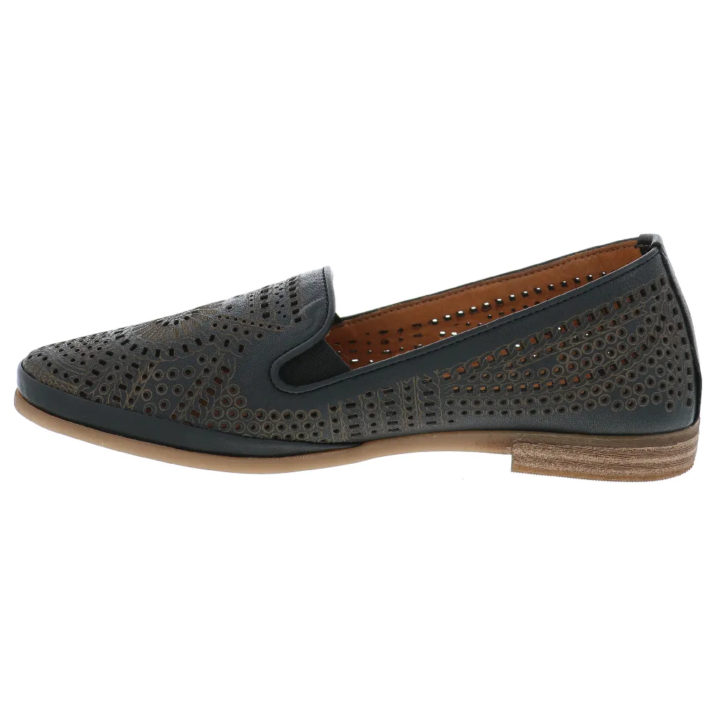 BIZA SAWYER Flat Leopard Print Shoes