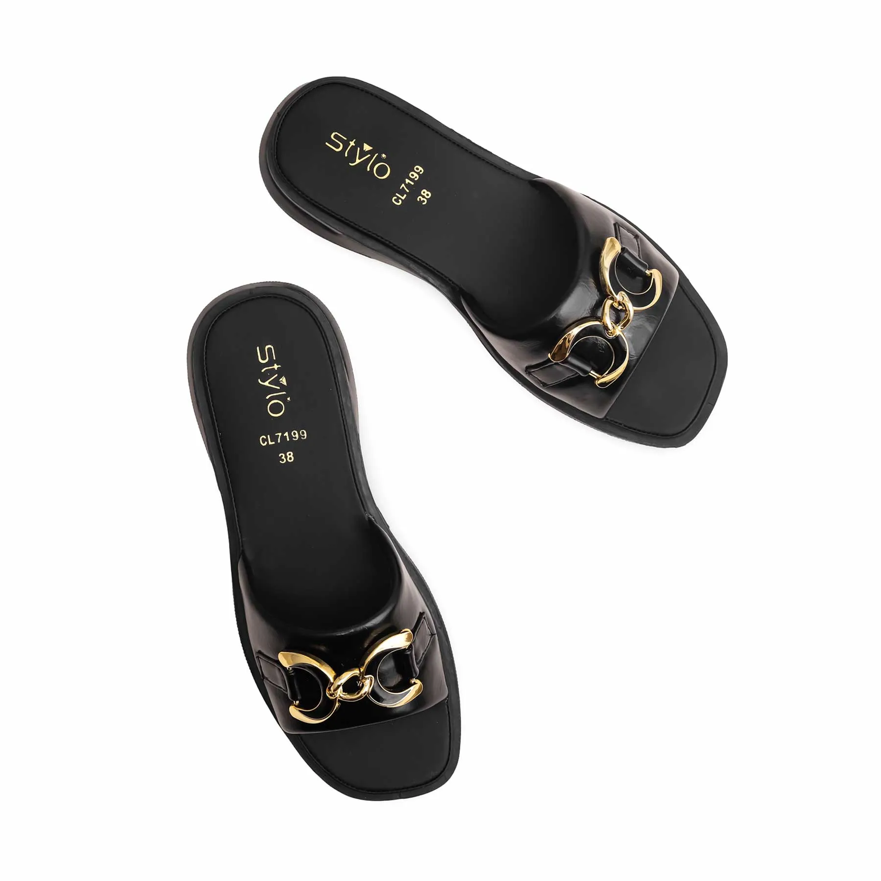 Casual Lightweight Shoes Black Casual Softy CL7199