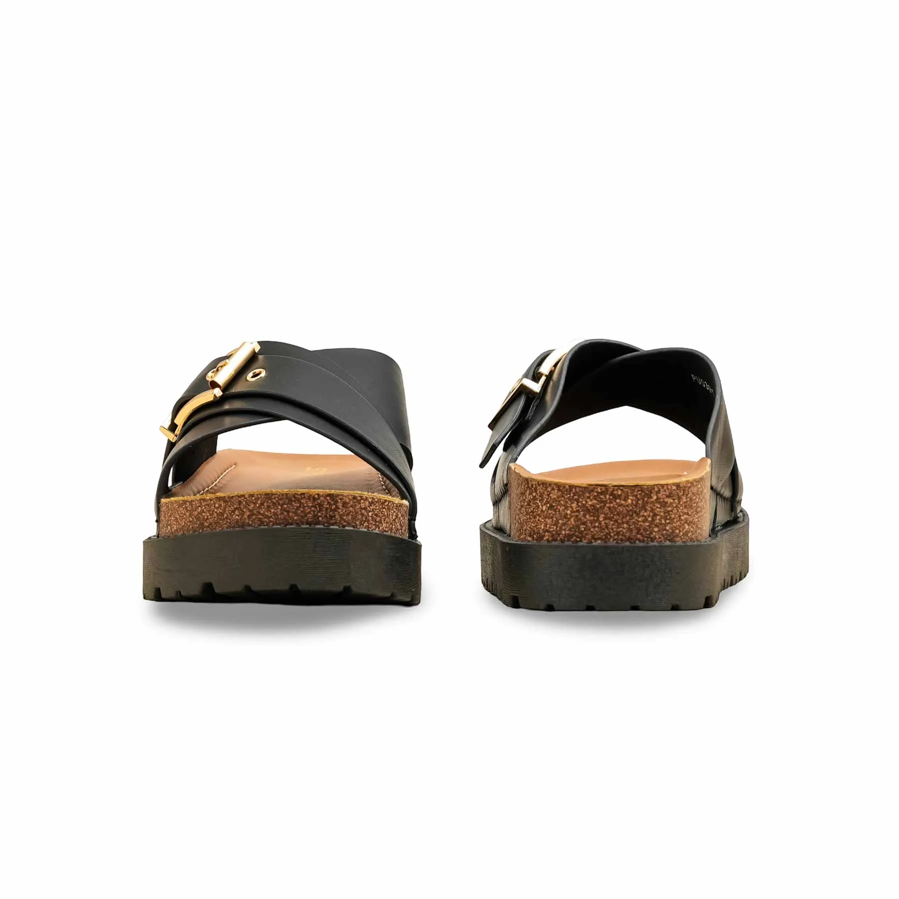 Super Mario Slippers Black Formal Slipper For Women PU0391