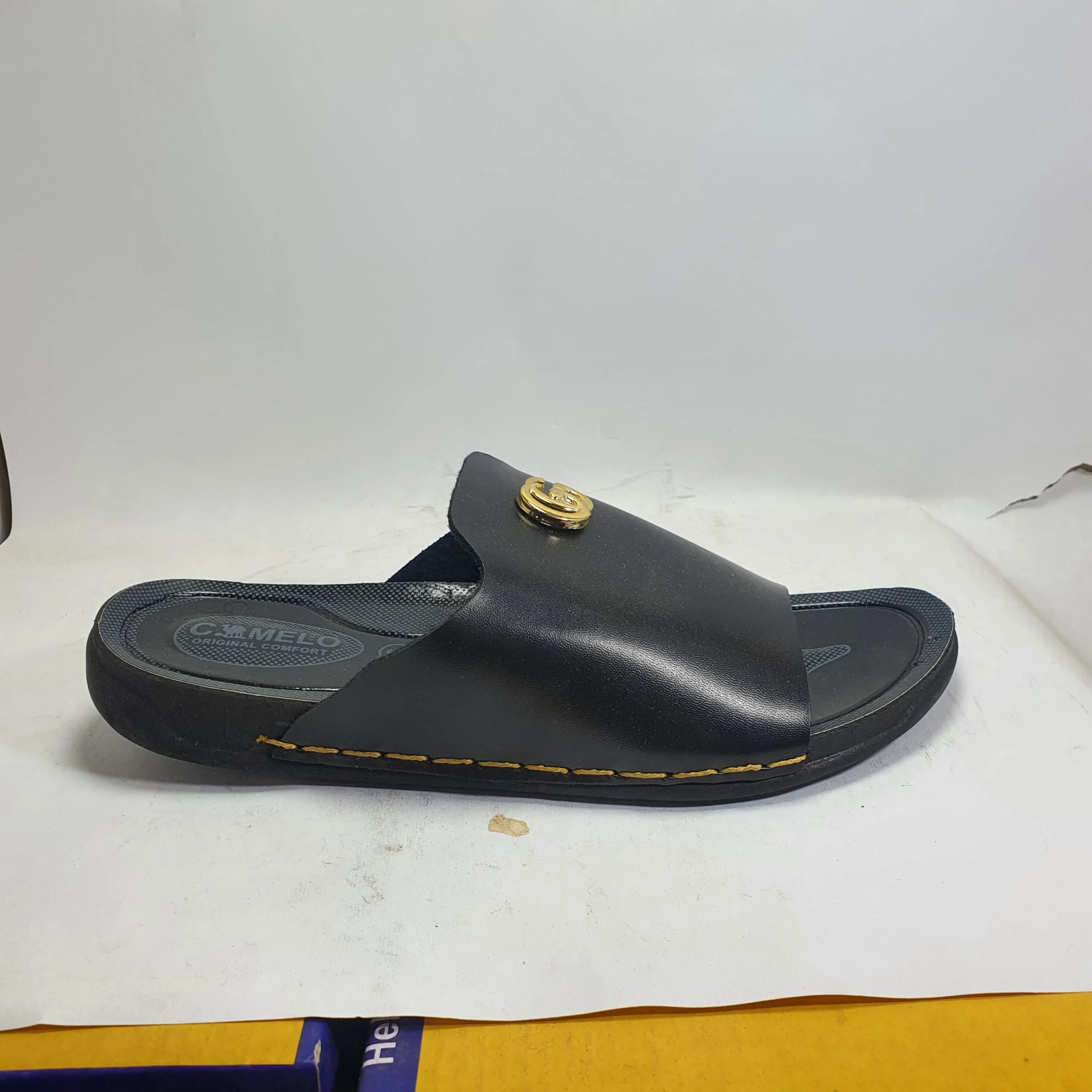 Penguin Feet Slippers Black slipper for men