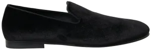 Black Velvet Loafers Formal Shoes Dress Shoe Loafers