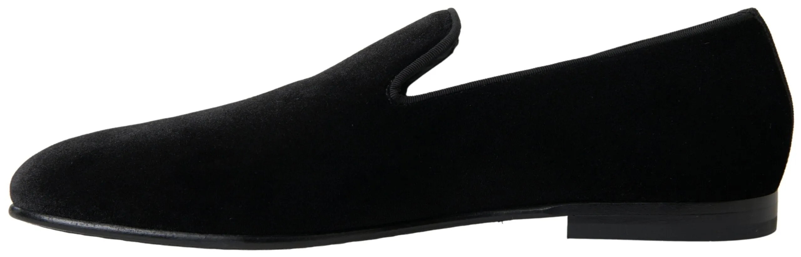 Black Velvet Loafers Formal Shoes Edward Green Loafers