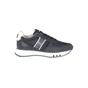 Shorts Sneakers Blauer Blue Leather Men Sneaker