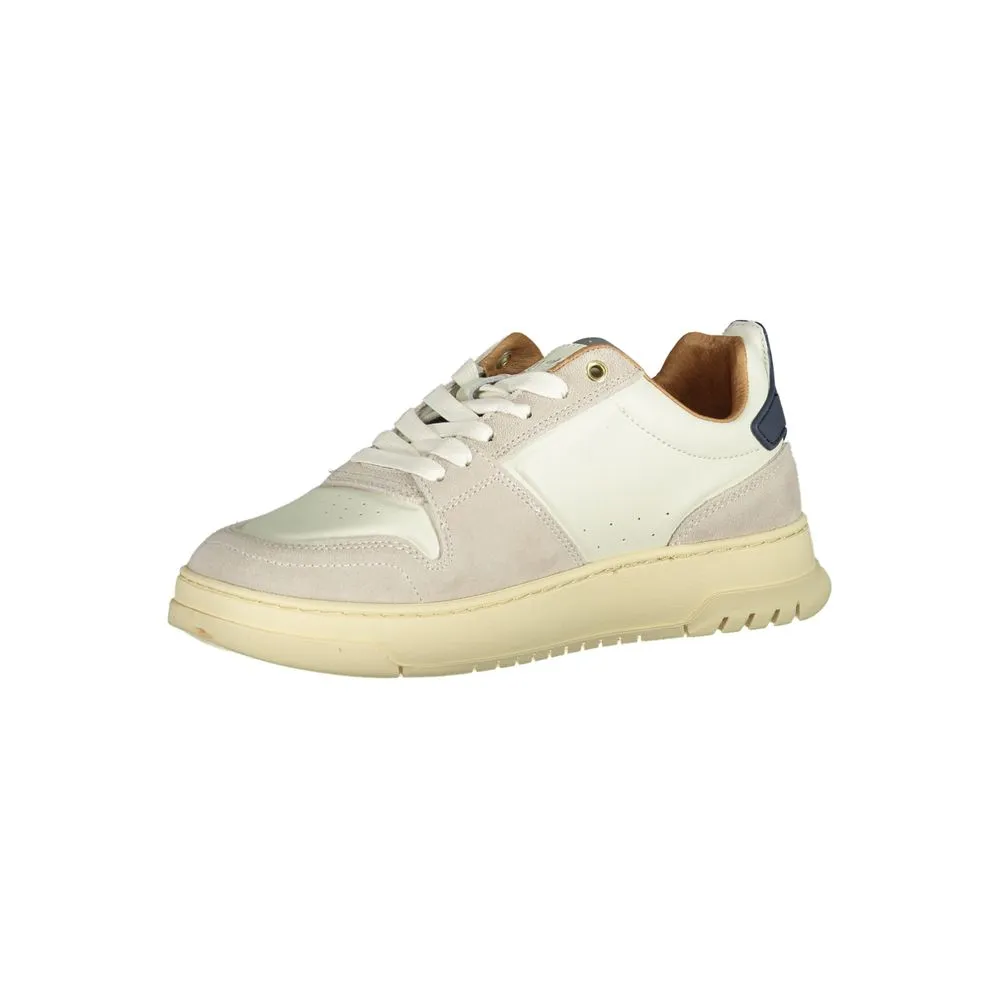 Blauer White Polyethylene Men Sneaker Sneakers Curb