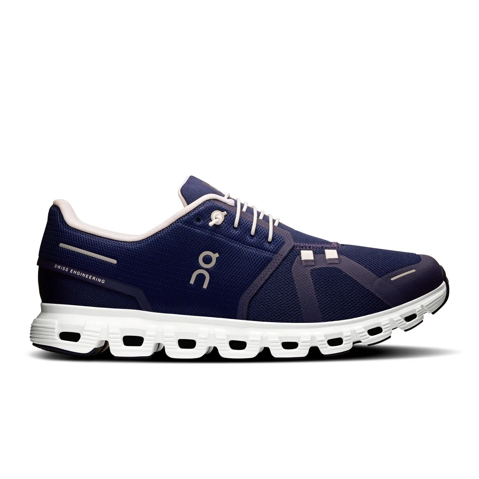 On Running Cloud 6 Running Shoe (Men) - Midnight/White Running Shoes Wide Toe Box