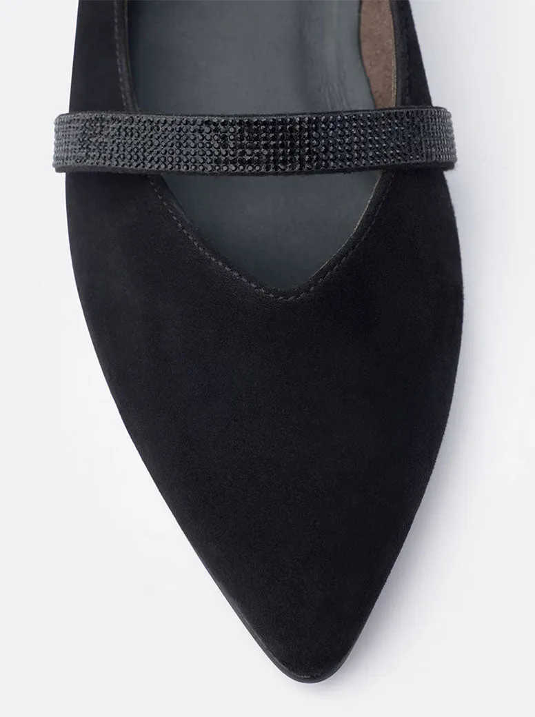 Best Loafers For Narrow Feet Dawn black suede