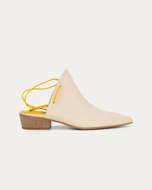 Nawa cream sandal Gold Glitter Shoes Flats
