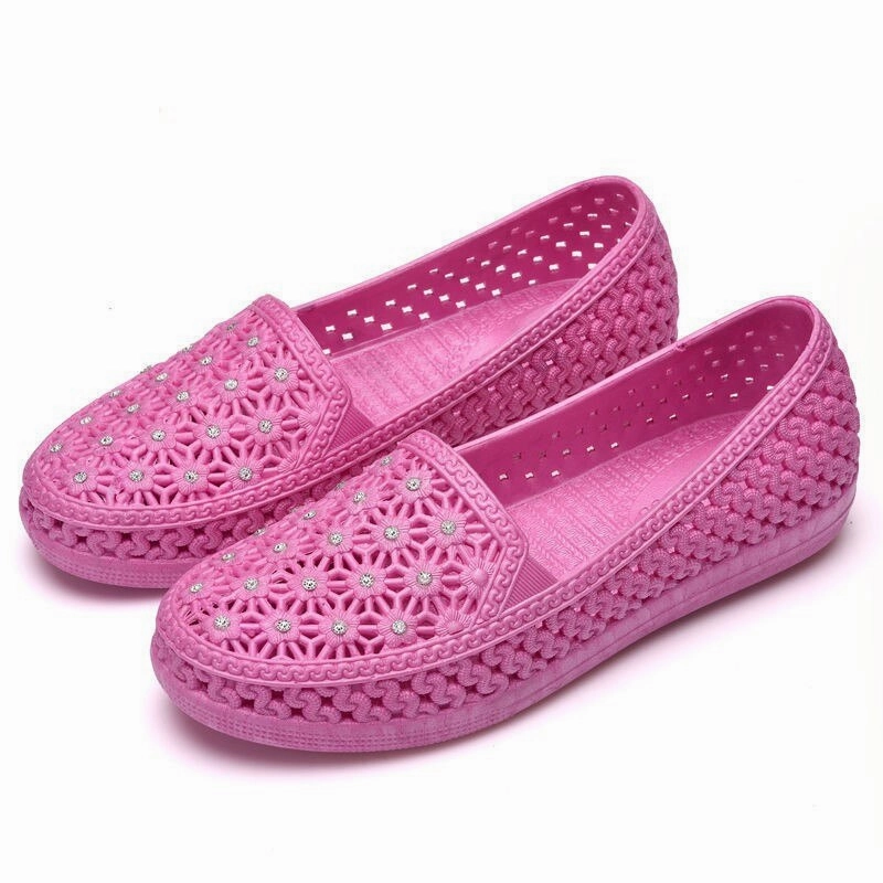 Sonoma Suede Loafers Flats Shoes Women Hollow Out Slip on Casual Summer Loafers