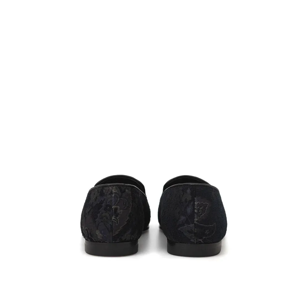 Horsebit Loafers Sale Blue Leather Slip-On Loafers