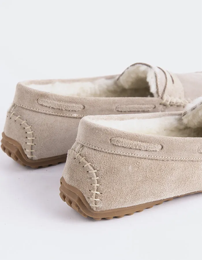 Bobble Taupe Suede Hiking Shoes Flat Feet