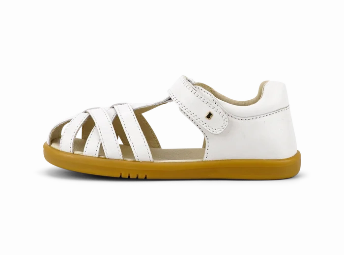 Channel Sandals Bobux KID  Cross Jump Sandal - White