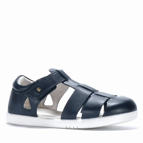 Sandals Exuma Bay Bahamas Bobux Kid  Tidal Navy
