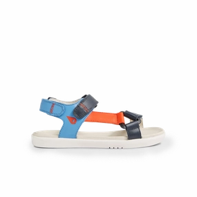 Wide Wedge Sandals Bobux Kid  Vine Navy