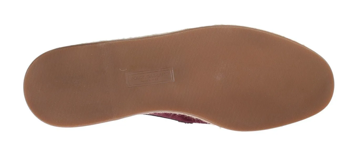 Formals With Loafers Bordeaux Suede Leather Logo Loafers