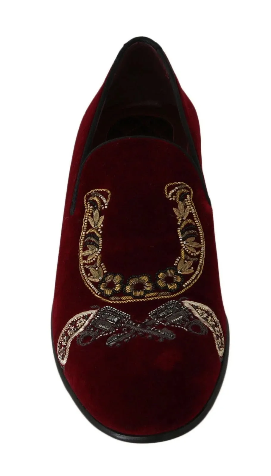 Loafers With Or Without Socks Bordeaux Velvet Loafers Gun Horseshoe Shoes