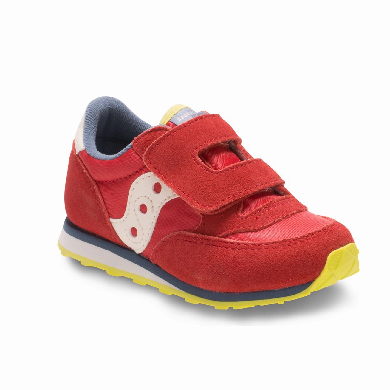 Best Toe Sneakers Saucony Baby Jazz Hook & Loop Sneaker (Toddler/Little Kid)  ** WIDES AVAILABLE**