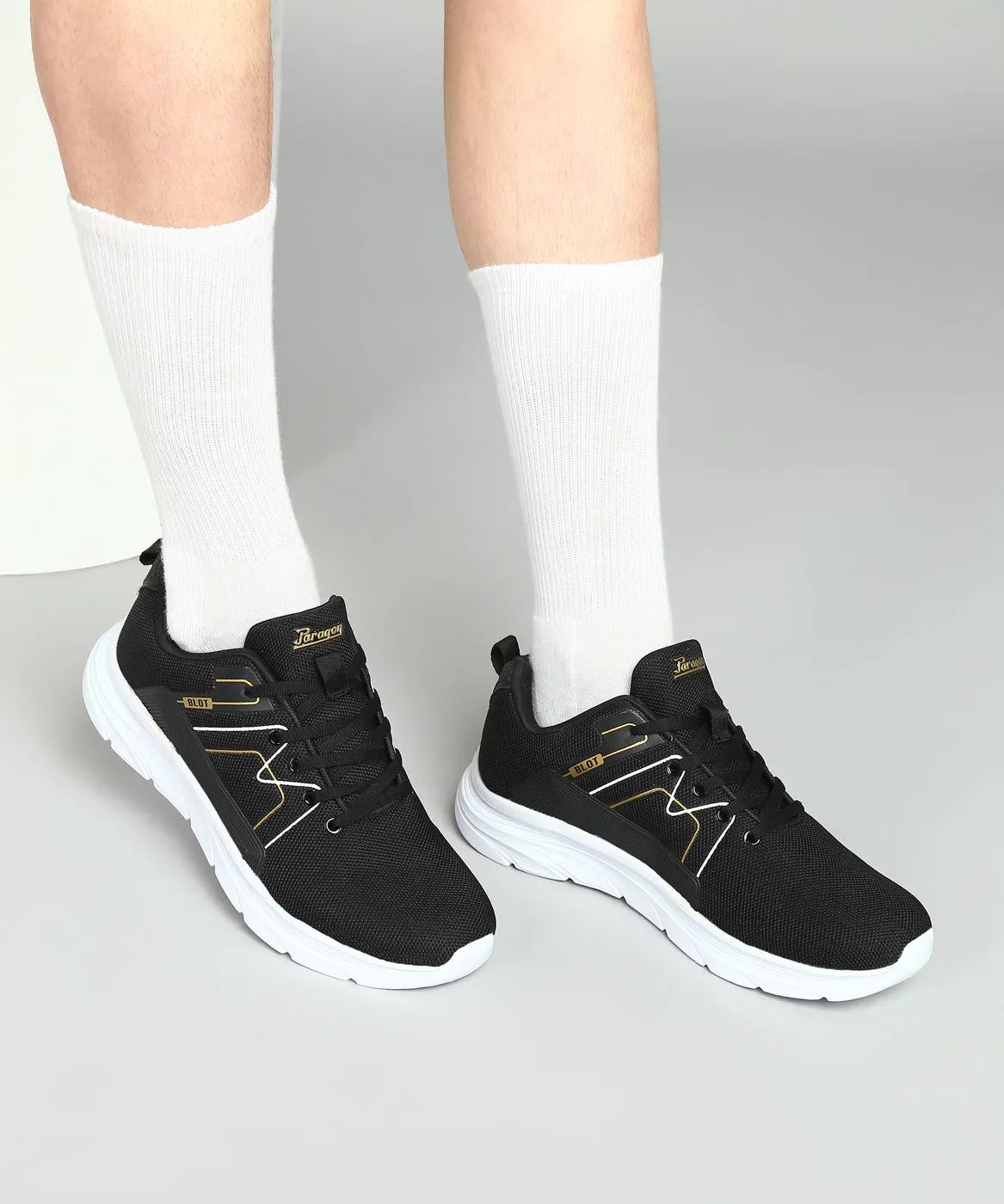 Paragon Blot K1208G Men Walking Cricket Gym Sports Breathable Comfortable Shoes for Men Shoes To Wear With Chinos Business Casual