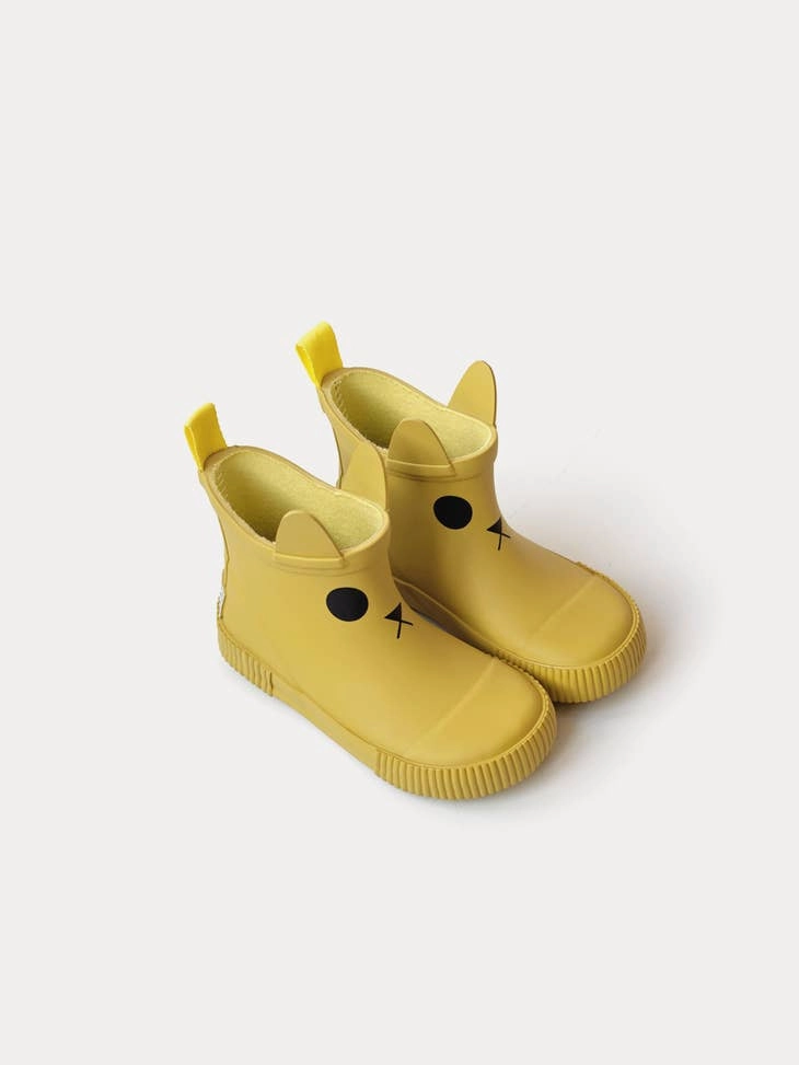Boxbo Girl's Kerran Rain Boot, Mustard Converse Chuck Taylor All Star Hi Top Casual Shoes