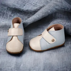 Boys Leather Shoes Quilted Loafers