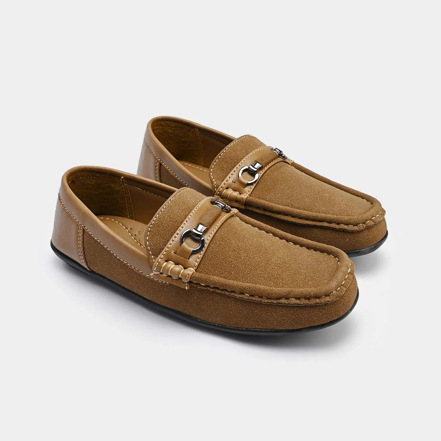 Loafers No Back Boys Loafers 809-9-CAMEL