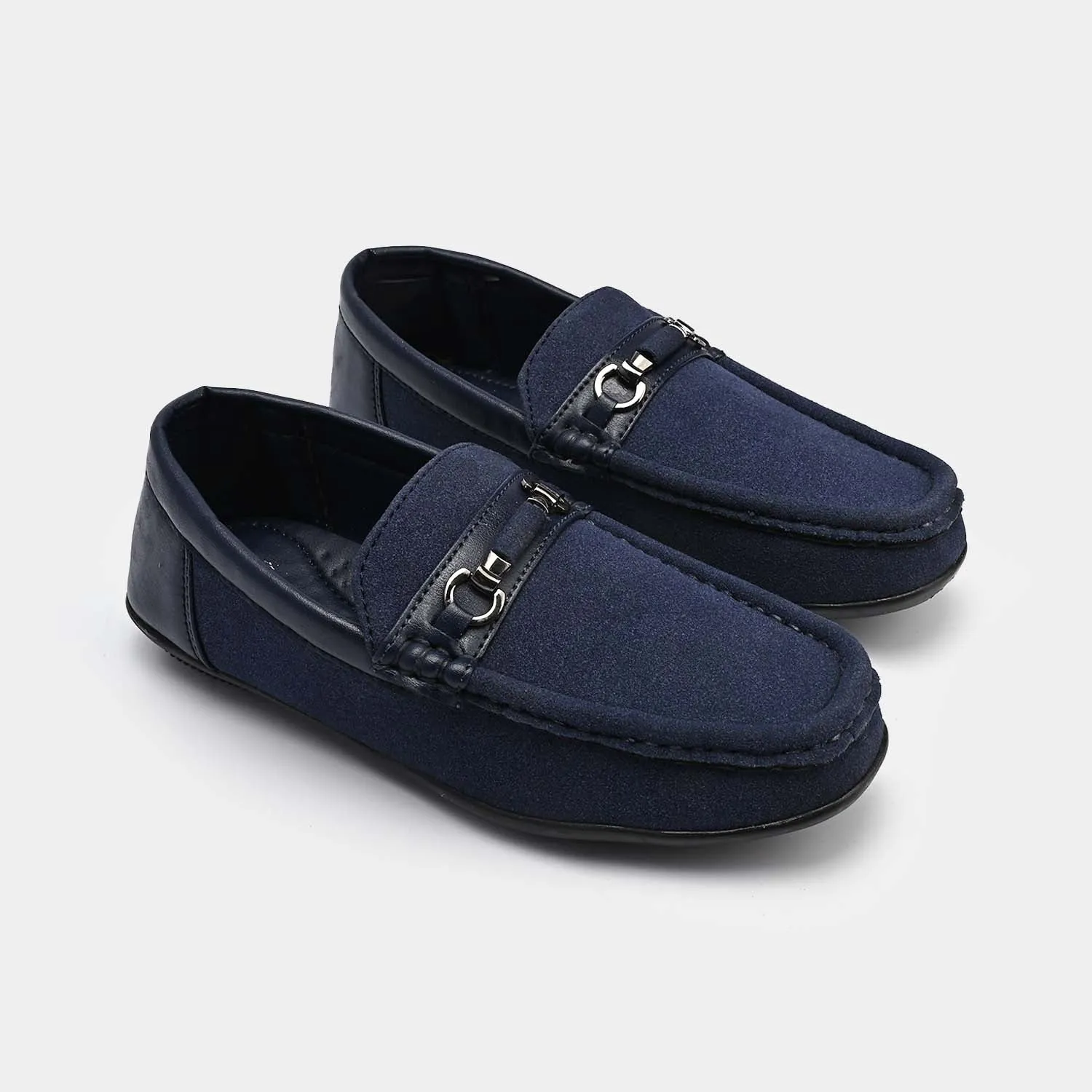 Jay Butler Loafers Boys Loafers 809-9-NAVY