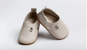 Boys Tan Leather Bootie Tan Loafers