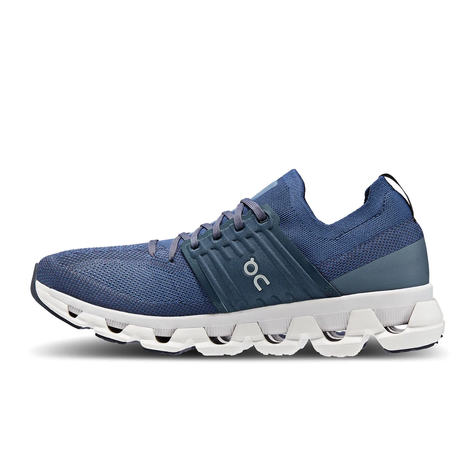 On Running Cloudswift 3 Running Shoe (Men) - Denim/Midnight Good Running Shoes Wide Feet