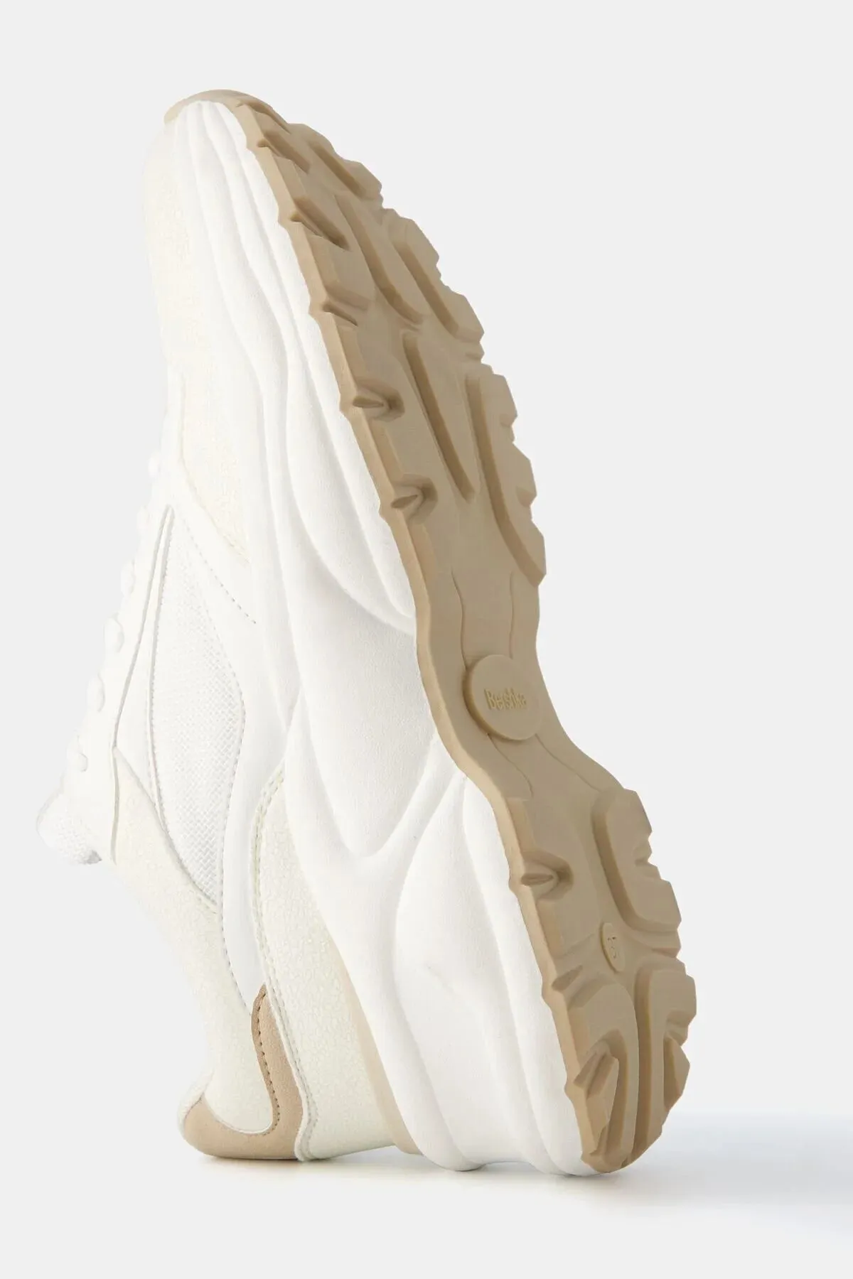 Sneakers Numbers Bershka Women's Mesh contrast Sneakers