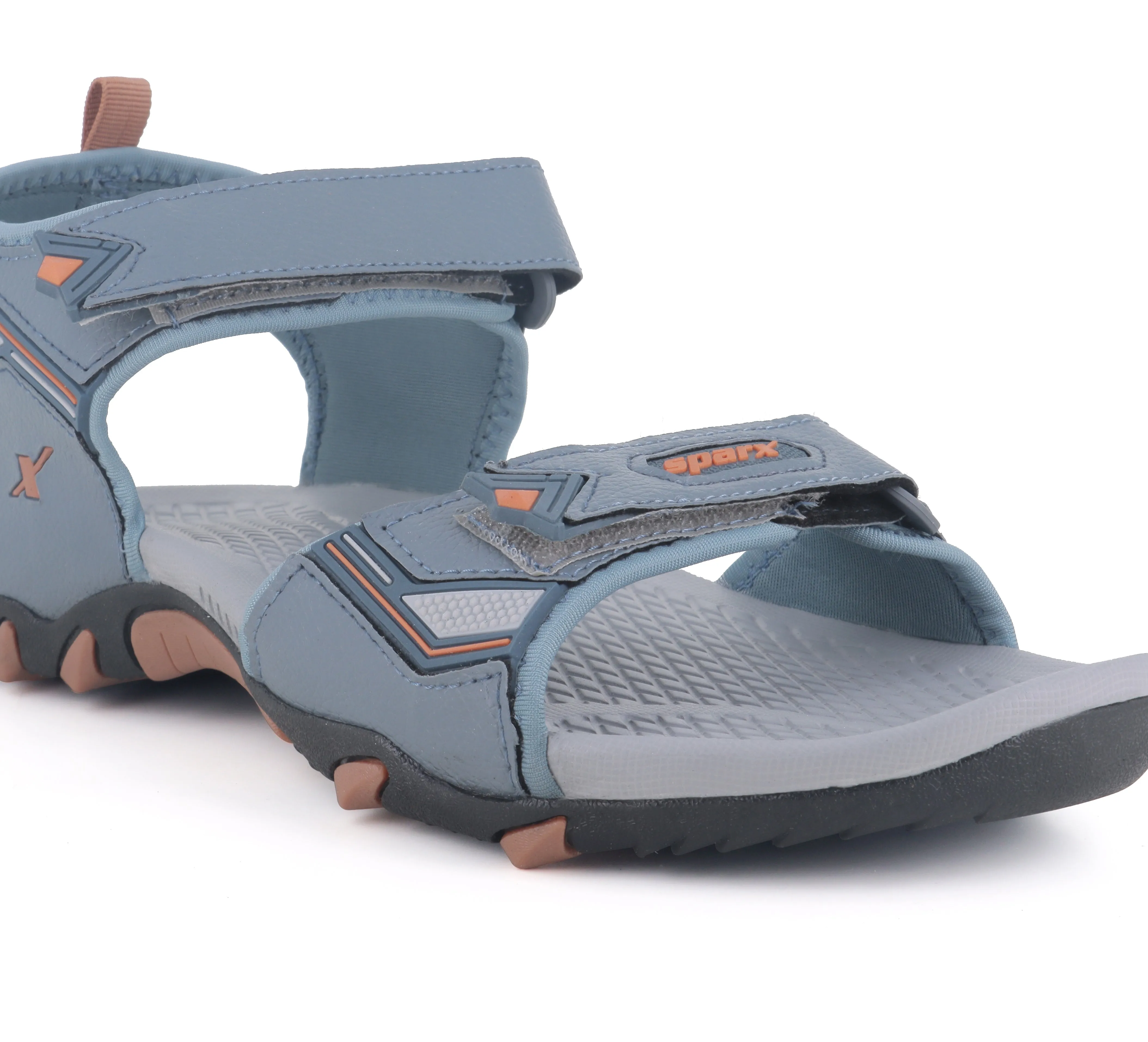 SPARX Sandals for Men SS 606 Wedge Heel Closed Toe Sandals