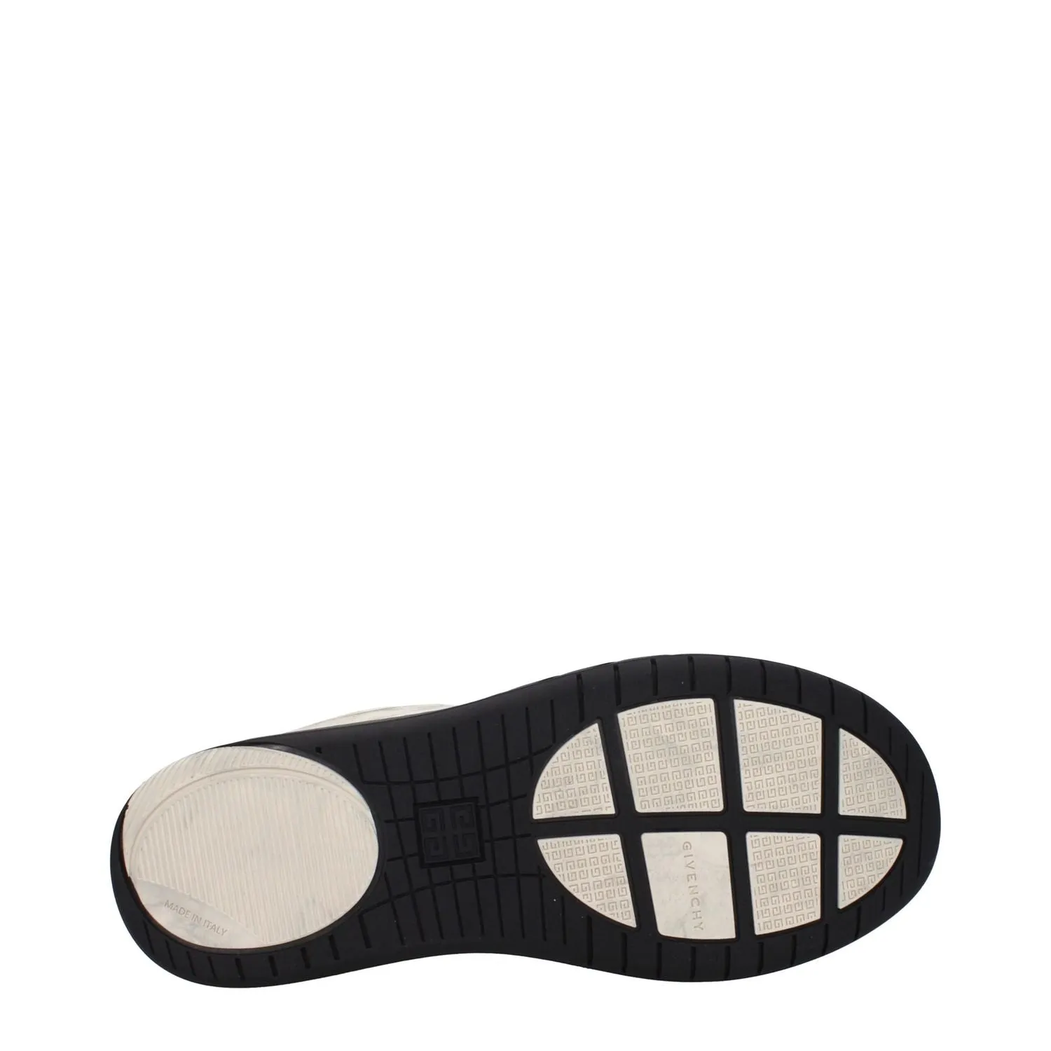 Givenchy Beige Fabric Chunky Sneakers Raised Flats Shoes