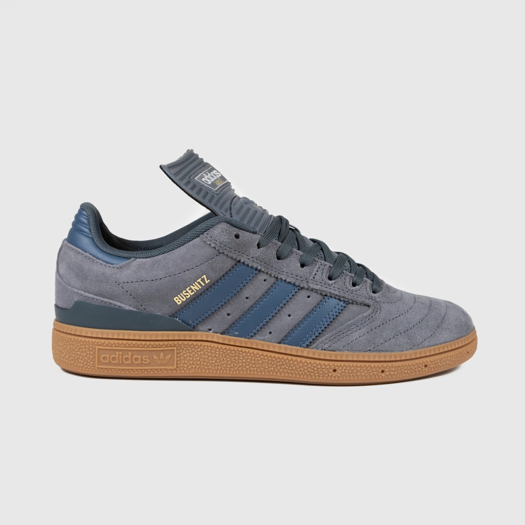 Adidas Mundial Team Shoes Adidas Skateboarding - Busenitz Shoes - Onix / Preloved Indigo / Gum 4