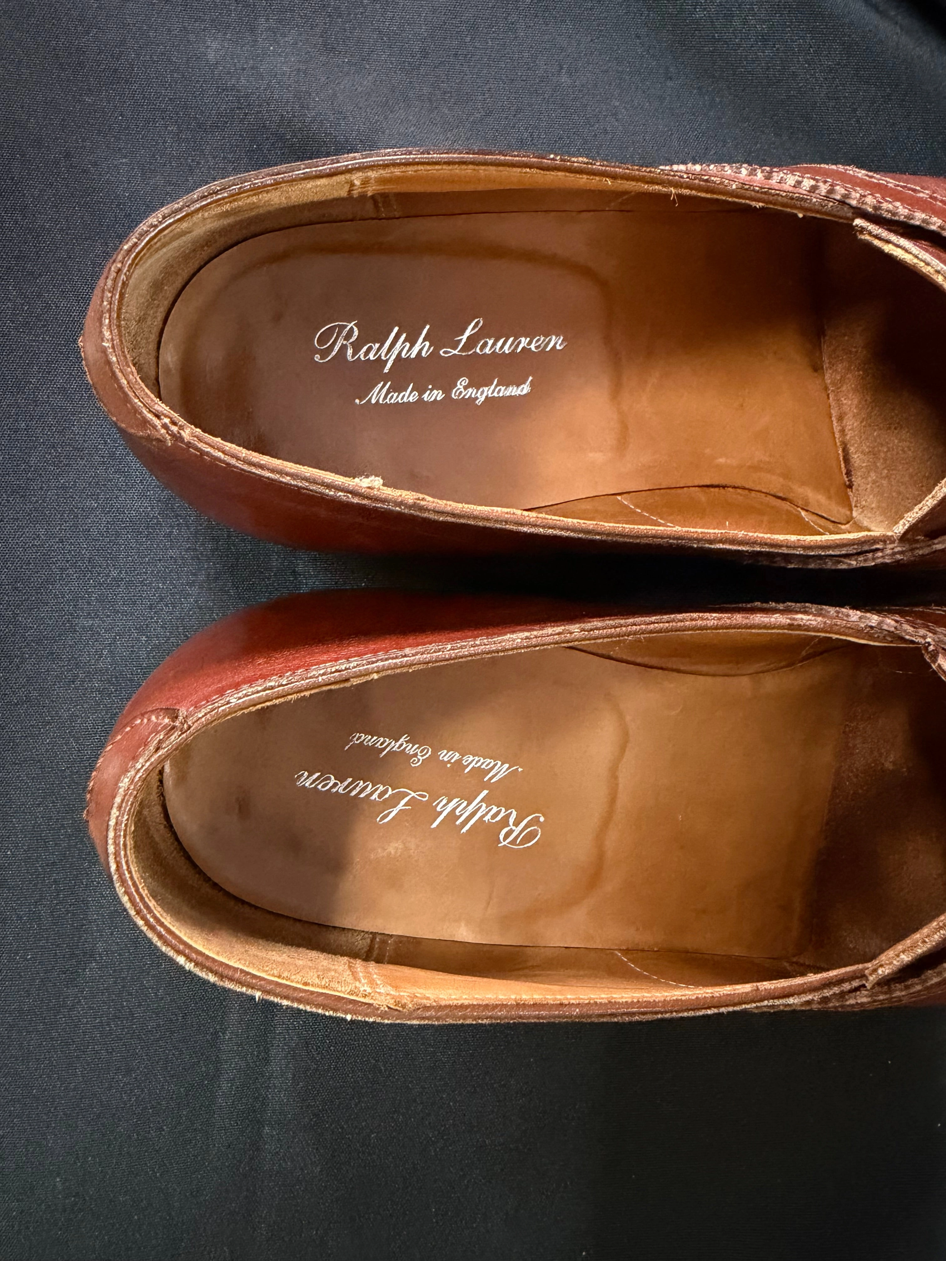Polo Ralph Lauren Leather Loafers - Made in England Belgium Loafers