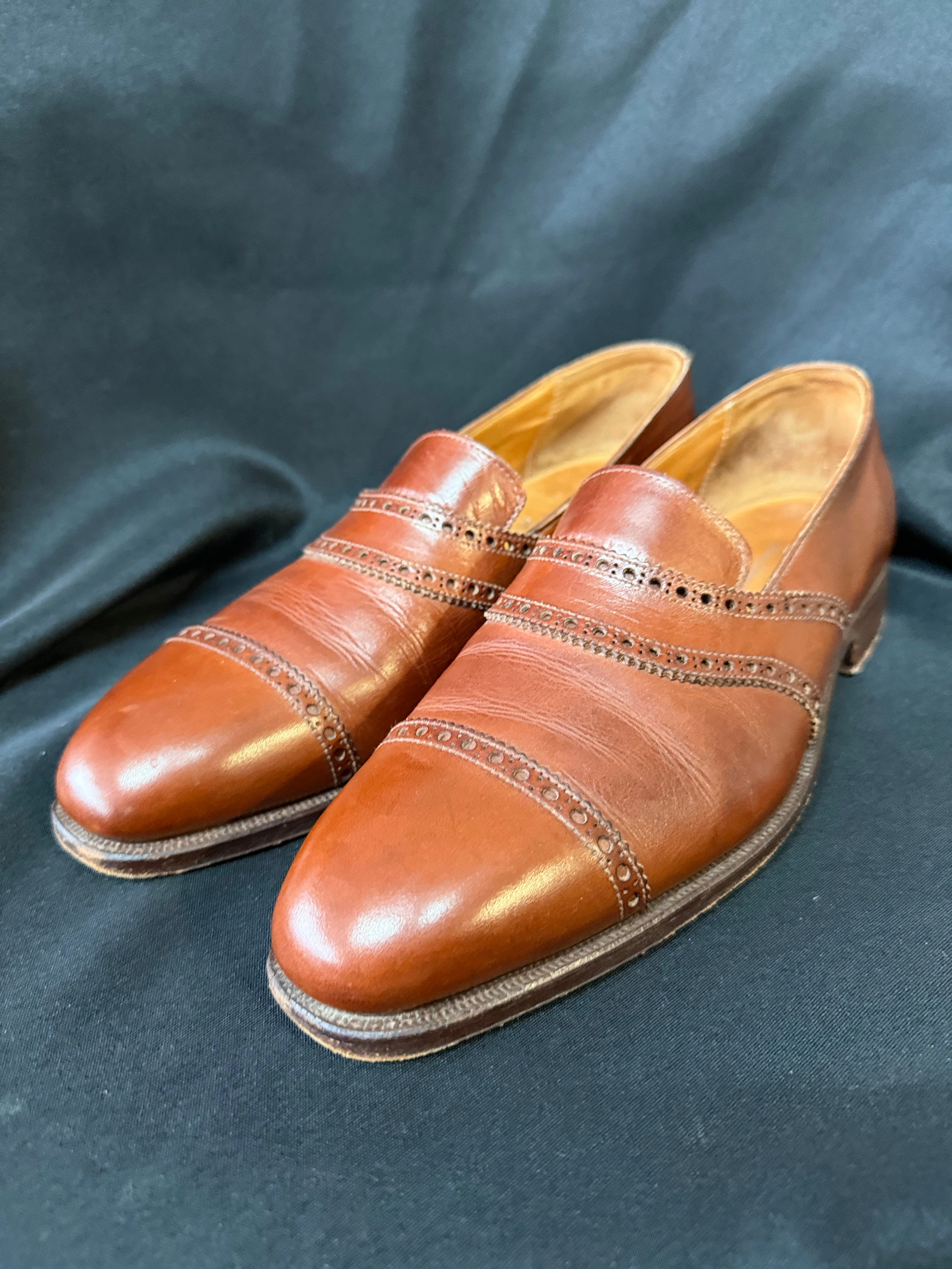 Coach Loafers Leah Polo Ralph Lauren Leather Loafers - Made in England