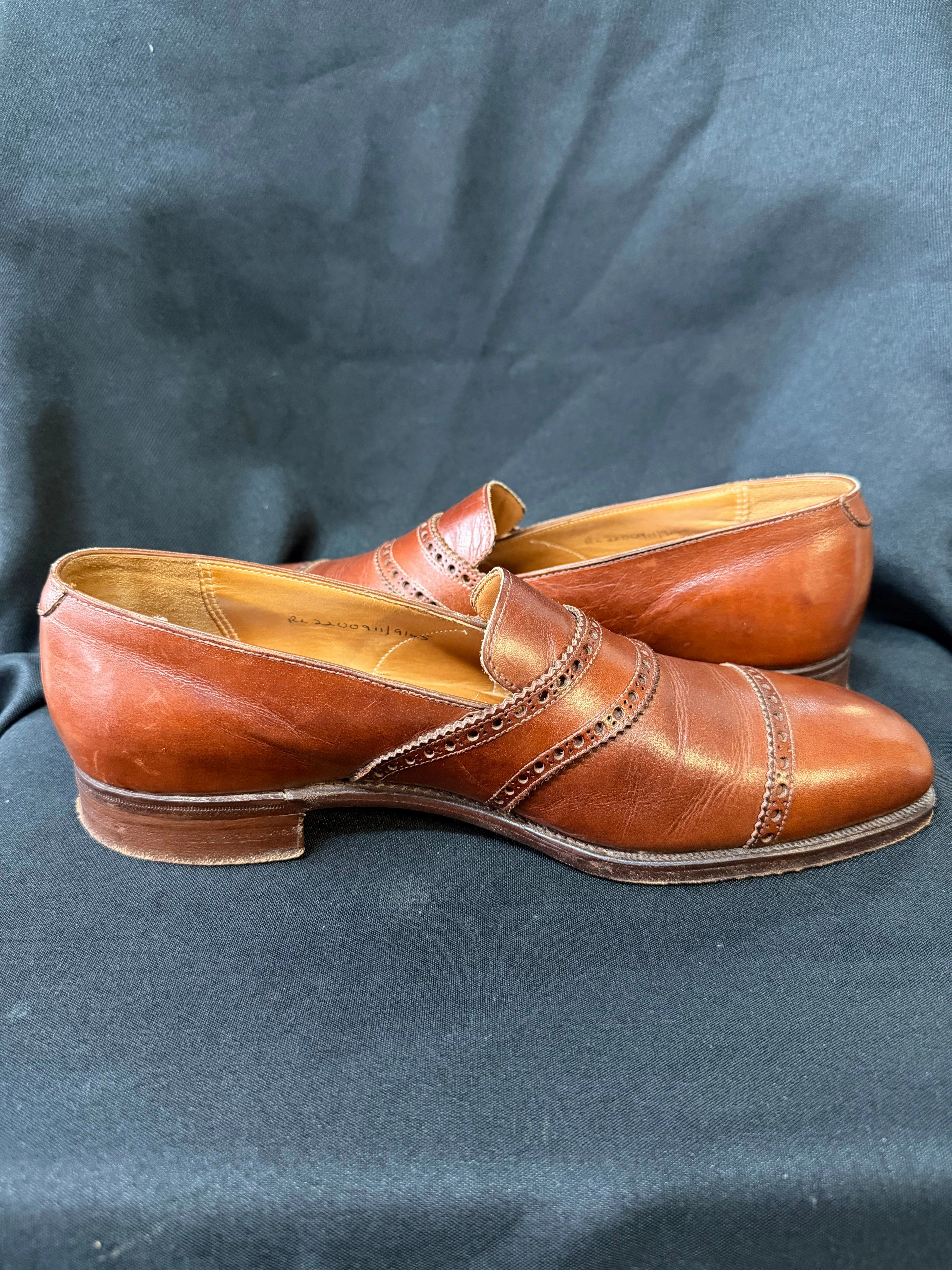 Famous Footwear Loafers Polo Ralph Lauren Leather Loafers - Made in England