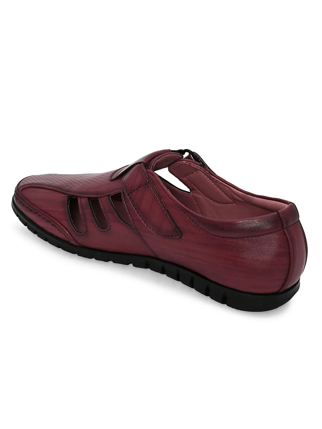Breezer Cherry Cut-Work Sandals Best Sandals Arch Support