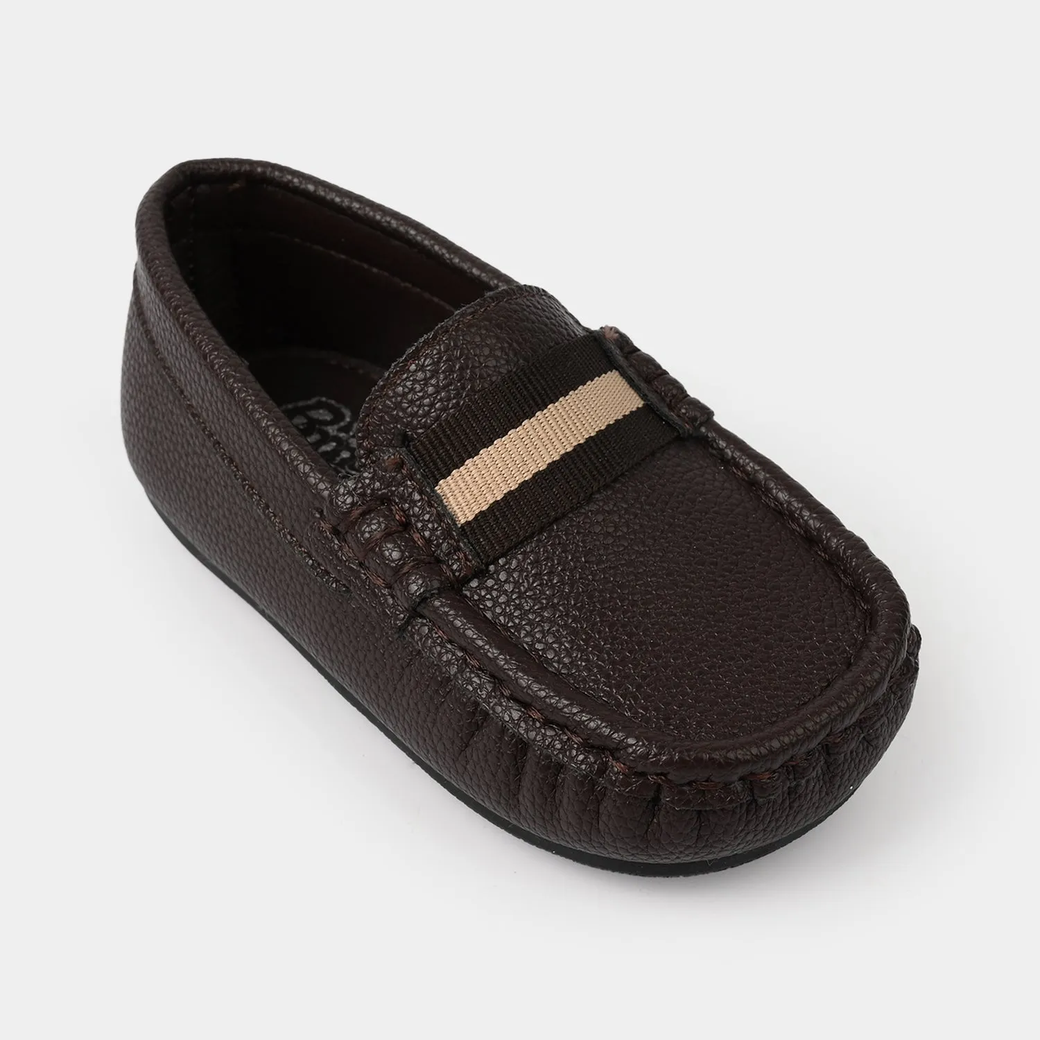 Gucci Loafers With Bee Boys Loafers H502-L21-BROWN
