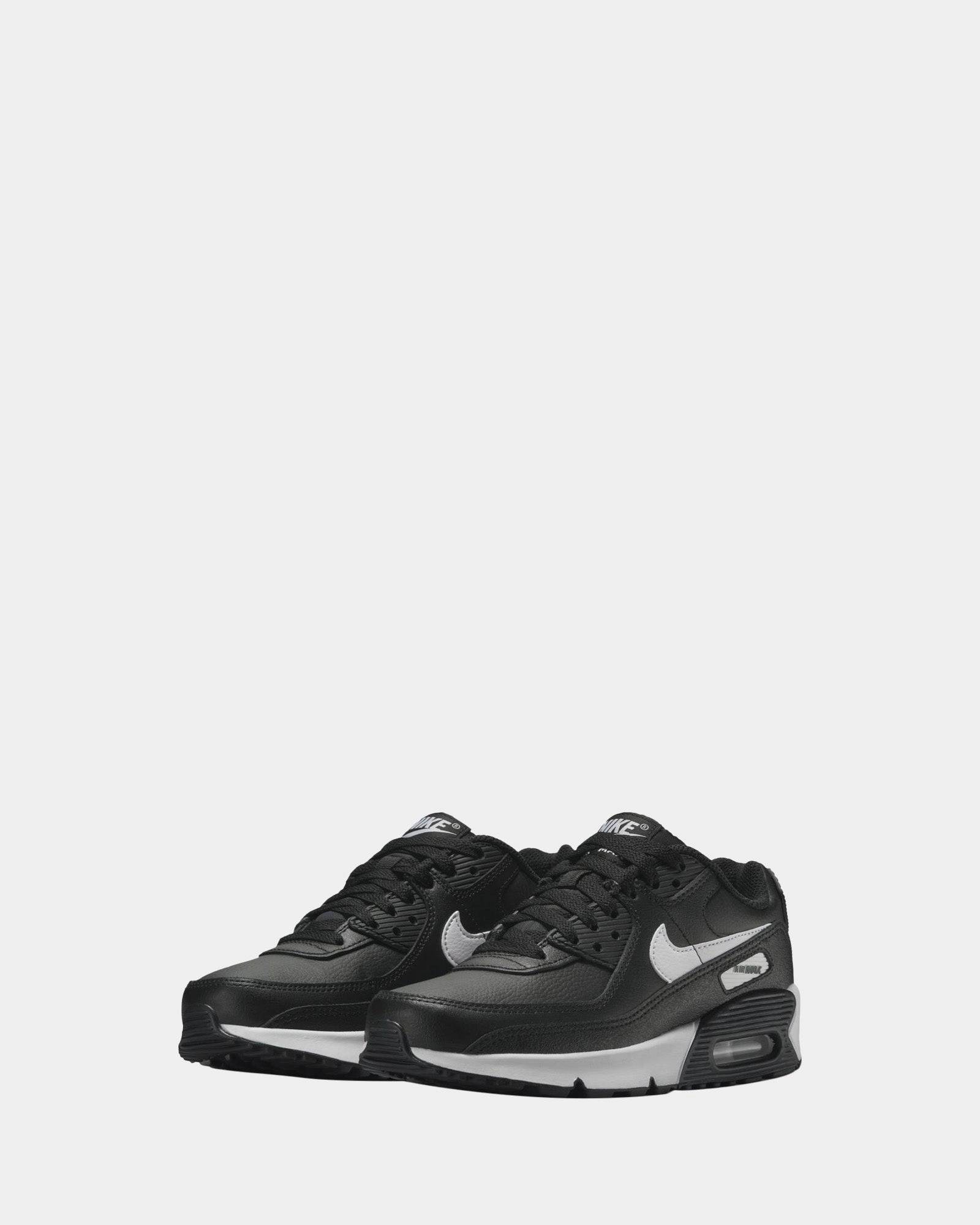 Air Max 90 Lthr  Gs B Black/White/Black Um Sneakers